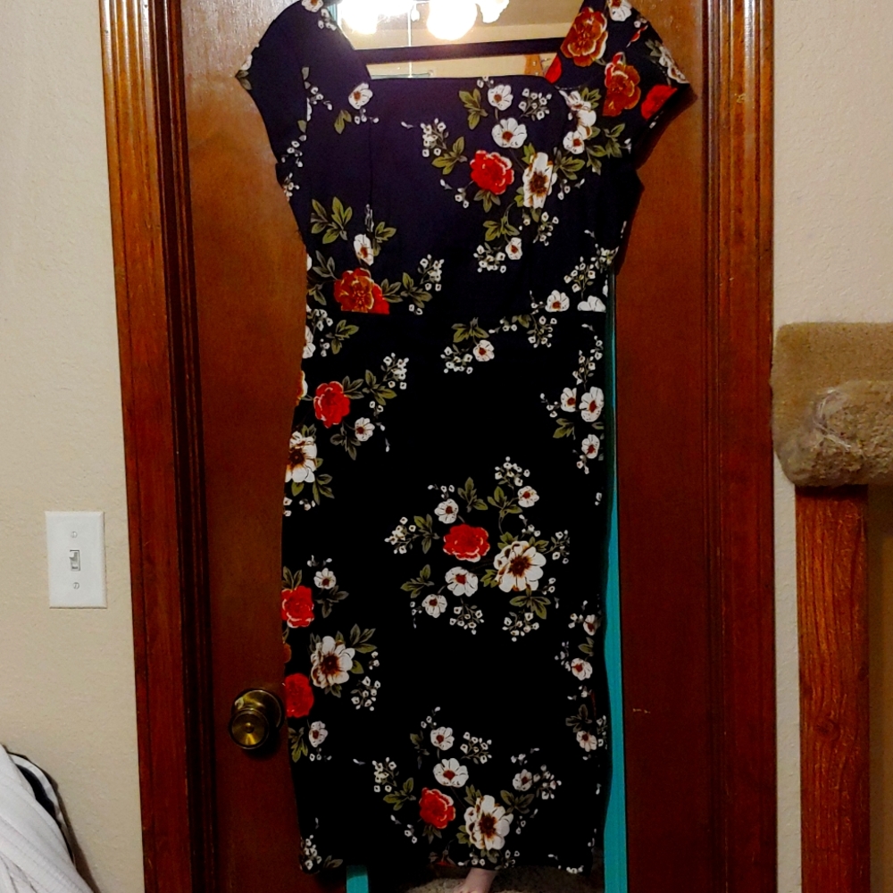 Floral Cocktail Dress